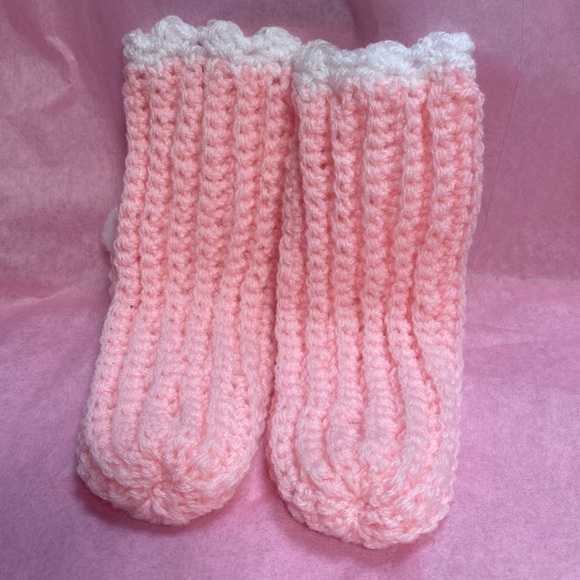 Newborn Handmade Booties - Picture 2 of 2